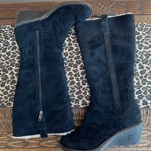 UGG leather boots size 10